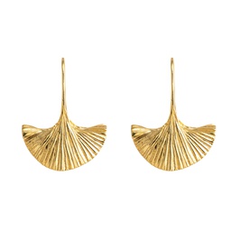 Carmen short drop earrings  (Silver plated with gold plating)