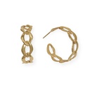 Gabrielle gold hoops