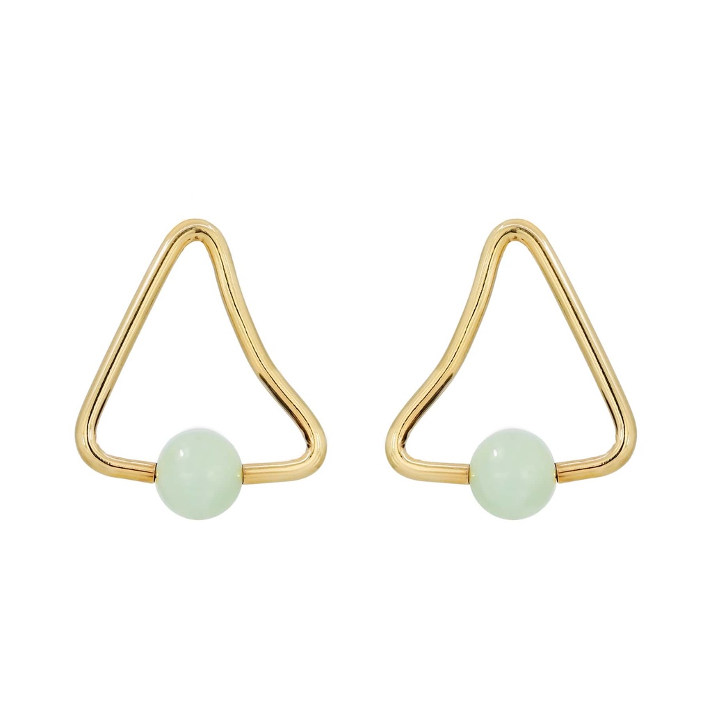 Pia gold earrings