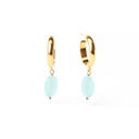 Capri aqua hoops