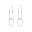 Pendientes eslabones Kasia (Plata)