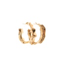 Frida small gold hoops