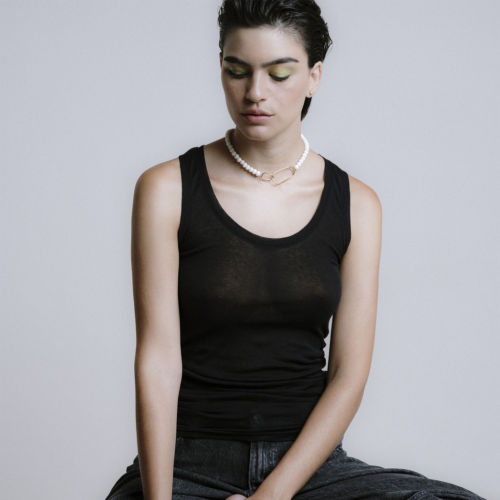 Collar Claire hueso