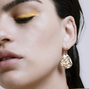 Pendientes oro Lava