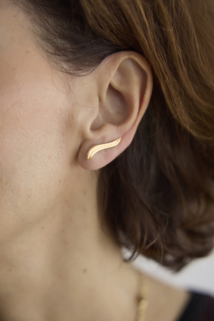 Pendientes ascendentes oro Rio