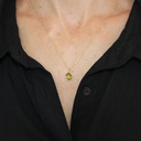 Gargantilla redonda Olivina