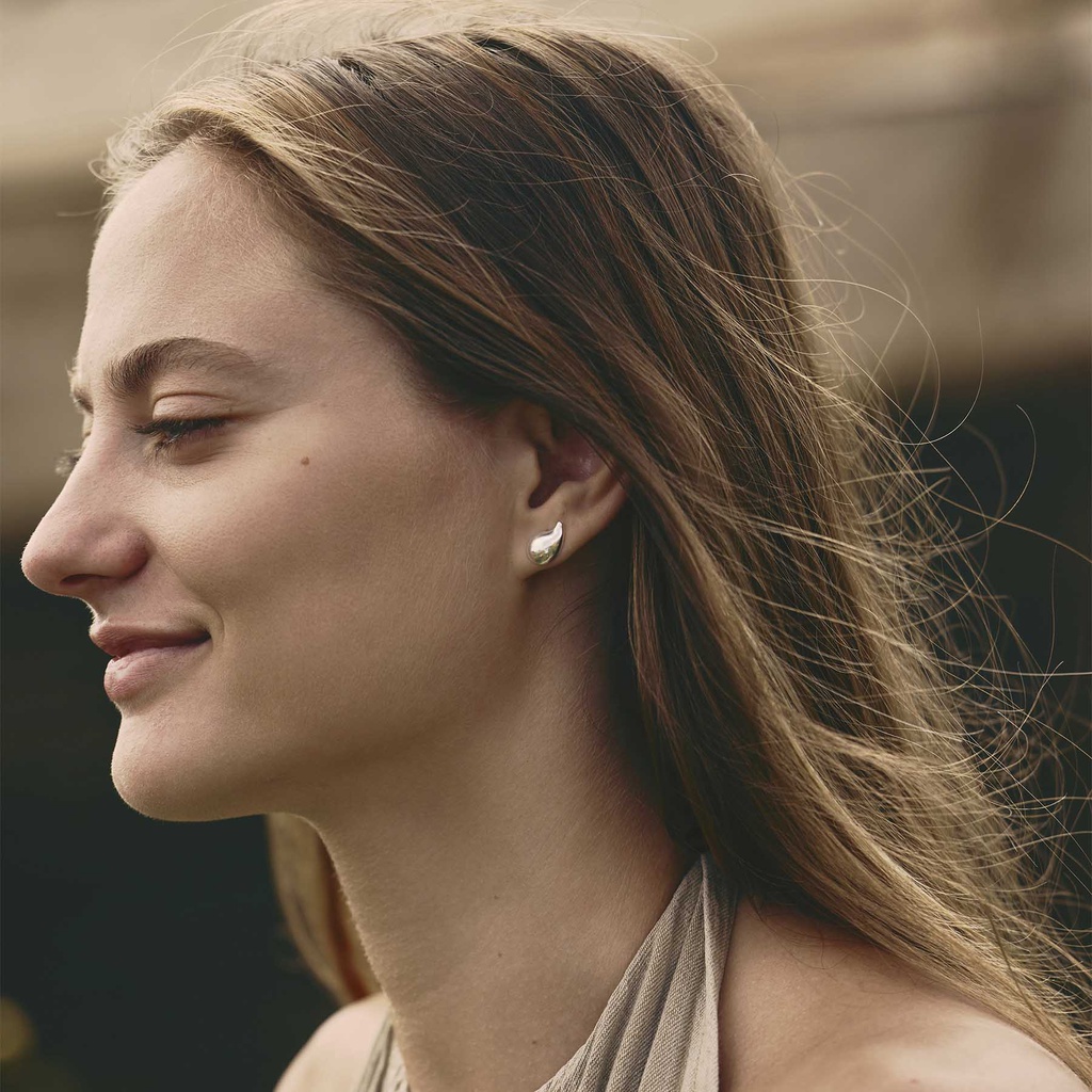 Pendientes Gotas plata