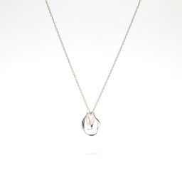 Sabina mini silver necklace
