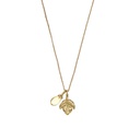 Lemon quartz Malvasía necklace