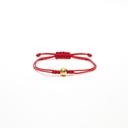 Lava string bracelet