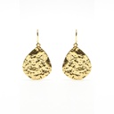 Pendientes oro Lava
