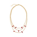 Gargantilla coral rojo Lola