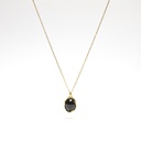 Lava gold necklace
