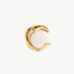 Ear cuff doble Sabina (Plata con baño de oro)