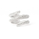 Maria coil ring  (Silver, 11)