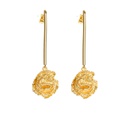 Pendientes Clavel oro