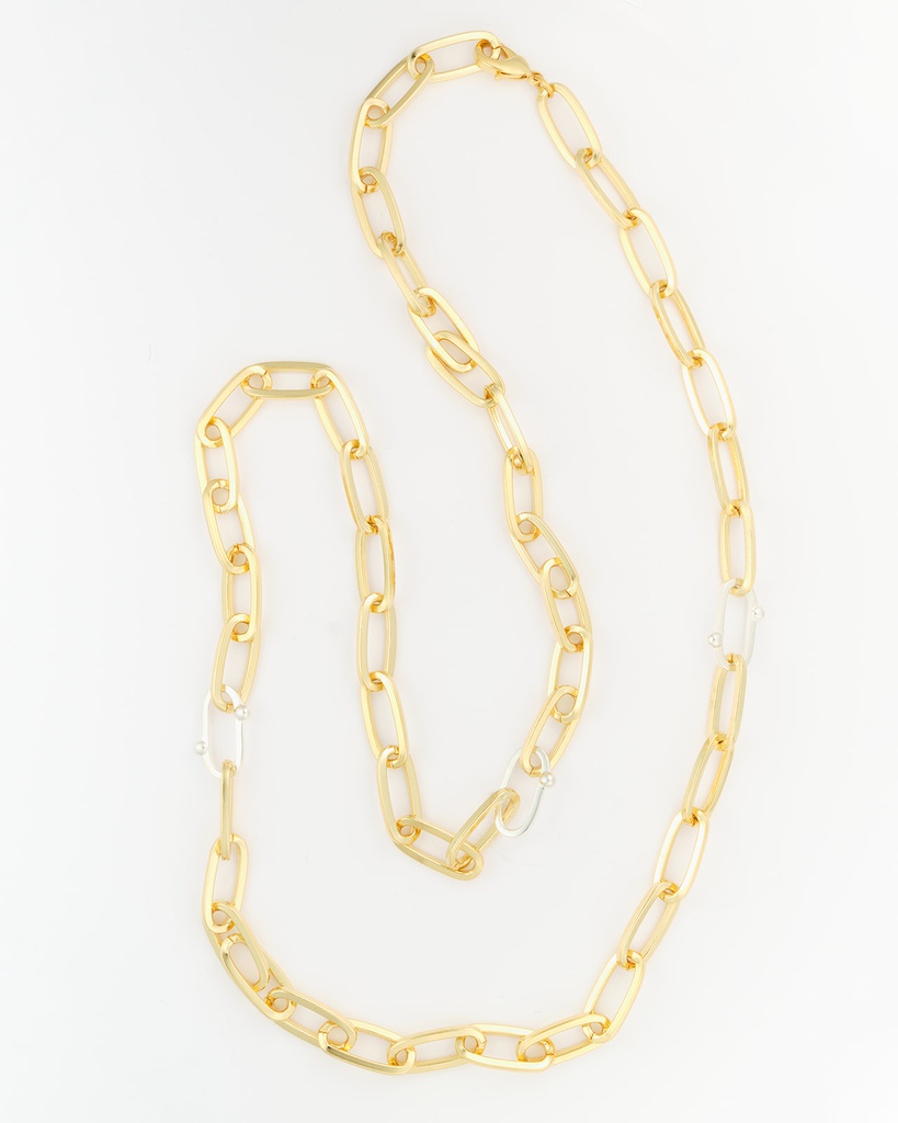 Geometric links large necklace