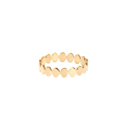 Gold thin ring Kubik (16)