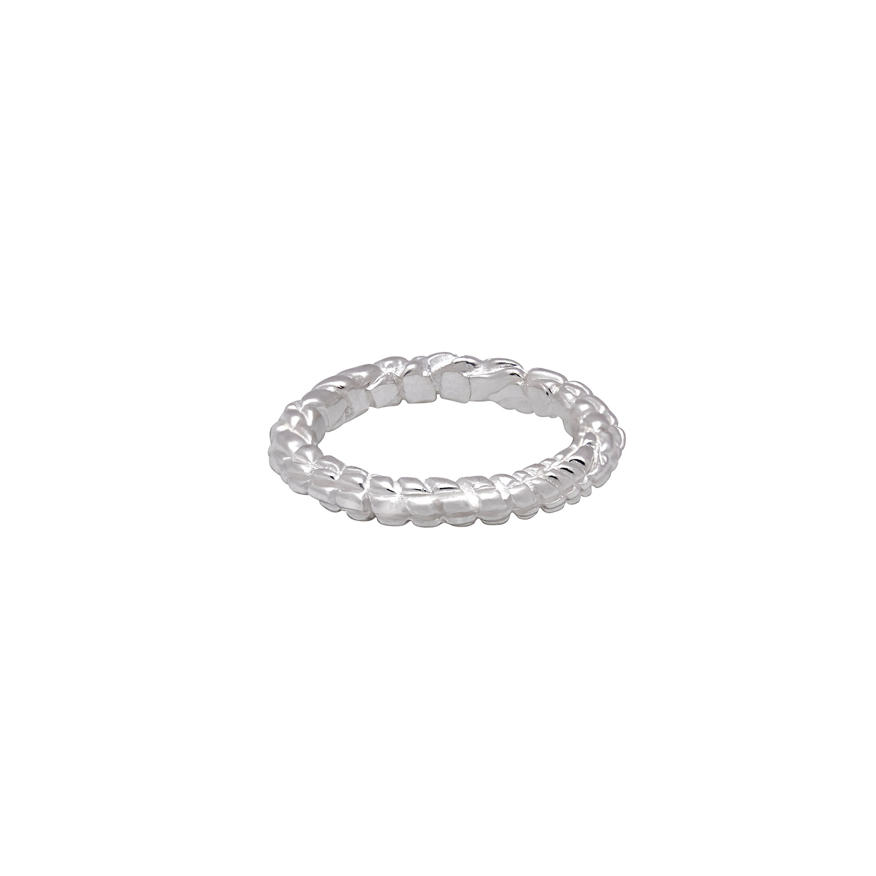 Thin silver ring Maria