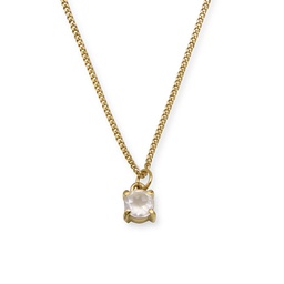 Victoria pink quartz necklace